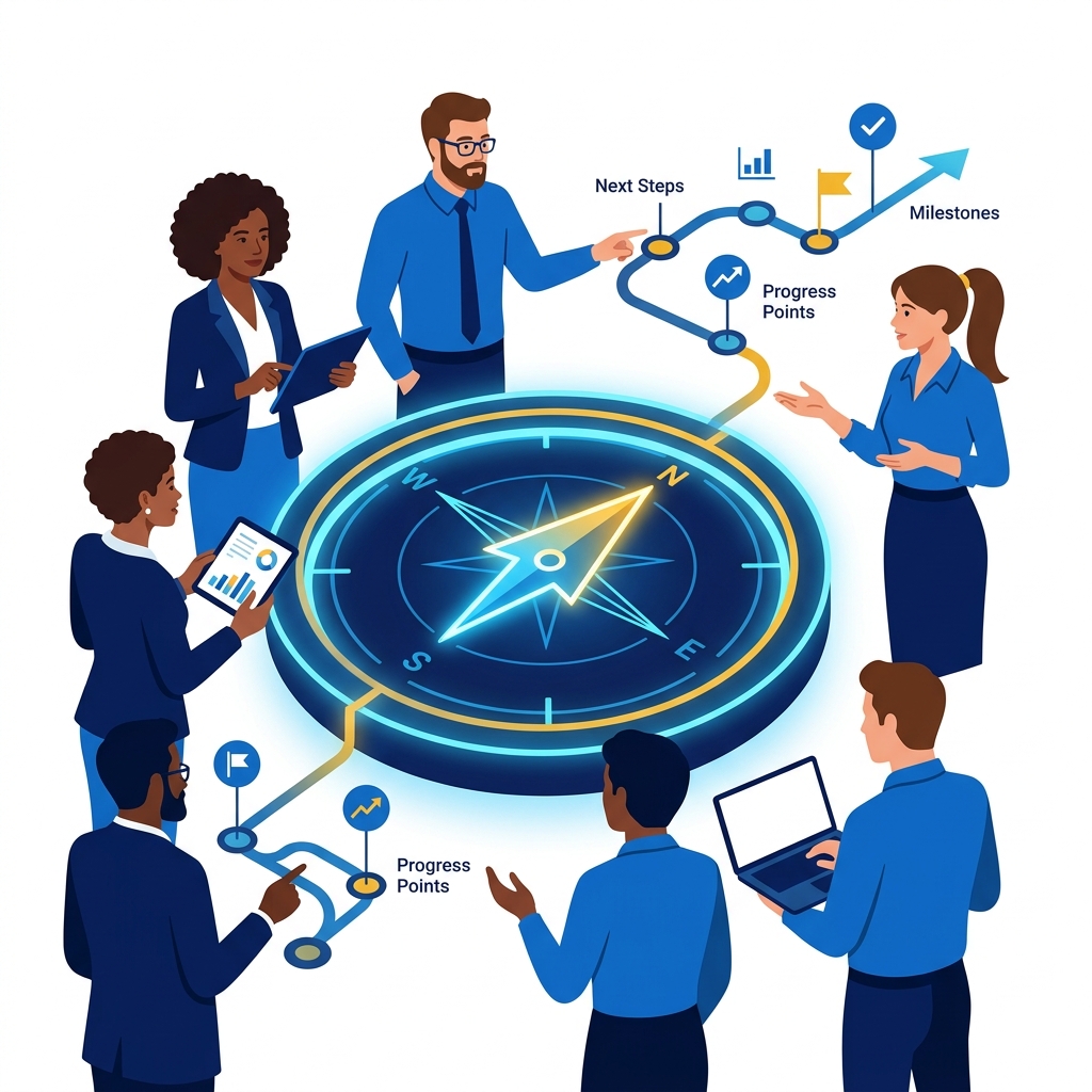 Consulting Team Illustration